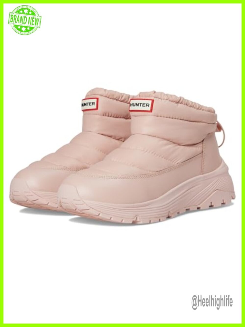 Waterproof Ankle Snow Boots Insulated Faux Fur Lined Pull-On